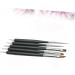 minkissy Pens Set nail art pen manicure pen dot painting tools nail art polish pens manicure tools professional nail brush nail art drill pen nail art Accessory picker dual purpose Drill 15.7*0.4CM Black - Buy Online on GoSupps.com