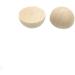 Wendysun 100pcs 15mm Unfinished Half Hemisphere Natural Wood Ball Sticker Patch Cabochon Charm Findings for DIY Jewelry Making - Buy Online on GoSupps.com
