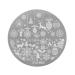 Tools Santa Claus Winter Christmas Nail Stamping Plates Stencils Molds Nail Stamp Polish Stencils (2)