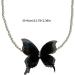 Shop Oralgo's Stylish Black Butterfly Necklace | Fashion Jewelry with Imitation Pearls & Rhinestones | Perfect for Any Occasion - Buy Online on GoSupps.com
