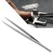 ANKROYU Tweezers Jewelry Tweezers Stainless Steel Tweezers DIY Jewelry Tweezers Precision Tweezers Craft Tweezers for DIY Jewelry Diamond Gem Making Tool(without Lock) - Buy Online on GoSupps.com