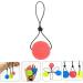 SESESFOUFU Hand Exercise Balls - TPE Stress Relief Trainer for Rehabilitation | Pink 20x5cm | International Shipping Available - Buy Online on GoSupps.com