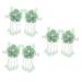 Beavorty 3 Pairs Antique pair clip chinese hair clips women hair vintage tassel hairpin kimono hair barrettes hair accessories hair jewelry Japanese-style clip Glass Miss