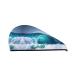 Ocean Wave Coral Velvet Dry Hair Cap Caps with Buttons for Drying Curly Long & Thick Hair Anti Frizz