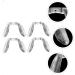Healeved Silicone U-Shaped Glasses Nose Pads - Anti-Slip Bracket Saddle 4 Pack 2.3x2cm - Comfort & Support for Eyewear | International Shipping - Buy Online on GoSupps.com