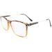 2SeeLife Tortoise Shell Rectangular Reading Glasses for Men - Sturdy Orange 1.5x Wide Readers | Clear Vision For All Face Types - International Shipping Available - Buy Online on GoSupps.com