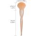 Makeup Brush Plush Fiber Blending Brush - Dust Brush Foundation Makeup Brush Soft Powder Brush Brush for Daily Makeup Sritob - Buy Online on GoSupps.com