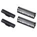 Dacvgog 1Set Clipper Blade for Kemei -1102 Clipper Electric Shaver Parts Net Silver