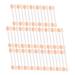 NOLITOY Girls Accessories 50pcs Two-color Eyeshadow Brush Eye Shadow Cosmetic Wand Sponge Eyeshadow Double Brush Woman Girl