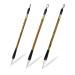 Huakaile 3 Sizes Chinese Writing Brushes  Chinese Calligraphy Brush Set  Chinese Painting Ink Brushes with Bamboo Pen Holder  Traditional Chinese Art Sumi Brushes (large  medium  small size)