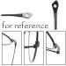 Buy Silver Vintage Metal Glasses Brackets & Handles - NHEISSCF Spectacle Accessories for International Shipping - Buy Online on GoSupps.com