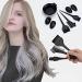 8-piece hair dye brush hair dye set hair coloring kit with brush bowl and plastic ear cover