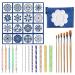 Hoadoek 37PCS Mandala Dotting Tools Set Pen Dotting Tools Brushes for Rocks Painting Nail Dotting Drawing and Drafting