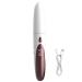 Heated Eyelash Curler 4 Temp Settings Electric Eyelash Curler Anti Scalding Eyelash Curlers with Comb Rechargeable LED Display 8S Quick Heating Lash Curler for Girls Women Gift Eyelash Curler Heat Ey