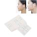 V Facelift Tape 100 Pieces Portable Wrinkle Facelift Tape for Sagging Double Chin Skin