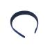 Satin Navy Blue Headband - 2.5 cm Wide | International Shipping Available - Buy Online on GoSupps.com