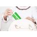 Milopon Travel Toothbrush Holder Set - 2x Toothbrush & Toothpaste Etui Case - Pink & Blue - Perfect for International Shipping - Buy Online on GoSupps.com