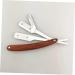 Beavorty 3-in-1 Stainless Steel Foldable Razor for Men | Safe & Durable Wooden Handle Shaver - Buy Online on GoSupps.com