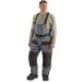 Guide Gear Men's Insulated Snow Pants Bib Overalls - Waterproof and Ski Pants (Black/Gray, Size Large) - Buy Online on GoSupps.com