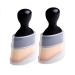 Miaija 2Pieces Tanning and Makeup Brush Easy to Carry Concealer Brush Premium Quality Blending Brush Body Kabuki Foundation Brush for Makeup Beginner