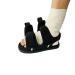Post-Op Open Toe Plaster Cast Shoe XS - Orthopedic Foot Walker for Sprained Ankle, Broken Foot, and Arthritis Injuries - Buy Online on GoSupps.com