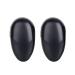 Akozon 1Pair Ear Covers  Hair Salon DIY Treatments Earcap Coloring Earmuffs for Shower Silicone Ear Covers Special Black Earmuffs Beauty Tool Dye  Waterproof Protector Bathing Salon Black