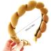 Bottone Braid Headband VelvetHeadband Sponge Headband Hair Hoop Spa Headband Wash Face Skincare Headband Makeup YogaSweatband Green - Buy Online on GoSupps.com
