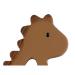 Noukies Teething Ring Dinosaur Ochre Brown | Safe Baby Teether for Soothing Gums | International Shipping Available - Buy Online on GoSupps.com