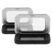 Didiseaon Palette de Maquillage Magn tique Vide 2 Pcs Format Portable Miroir Bo te de Rangement Cosm tique DIY pour Fards Paupi res Blush Voyage et Usage Quotidien