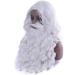 BGHJUE Adult Santa Claus Wig | Heat Resistant Synthetic Hair with Side Fringe | Glueless Full Hairpiece for Women - Buy Online on GoSupps.com