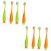 Healvian 8 STK Carrow Toothbrush Hand toothbrush children toothbrush whole mouth toothbrush extra soft children