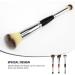 Hemoton 3pcs Double-ended Makeup Brush Blush Brush Cosmetic Supplies Makeup Blush Make up Kit Wooden Handle - Buy Online on GoSupps.com