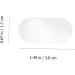 60pcs Ear Tape Vertical Ear Supply Box - Portable Small Face Orthotics Earmuffs | Silicone Patches for Erect Ears - 3.8x1.7cm - Buy Online on GoSupps.com