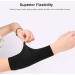 2 Pair Women's Arm Shaper Compression Sleeves for Weight Loss and Toning - Black - Buy Online on GoSupps.com