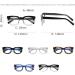 KACHAWOO ACTAT Anti Blue Light Retro-Korean Style TR90 Glasses - Blue-Ray Blocking Leopard Black Clear Eyewear - Buy Online on GoSupps.com