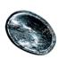 Hematite Crystal Thumb Stone - Worry Stone for Stress Relief Grounding Energy Meditation Aid Chakra Balance - Polished Healing Gem for Anxiety & Focus