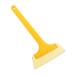 FRCOLOR Ice Scraper Snow for Car Beef Tendon Scraping Violin Bow Clip Snow Windshield Deicer Snow Scraper Snow Shovel Windshield Snow Shovel for Car Short Handle Snow Plow 34.00X16.00X1.50CM Yellow