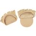 FRCOLOR 2 Pairs of Football Protection Half Sock Happy Feet Socks Toe Alignment Ball Large Washable Light Effects Fingerless Socks Forefoot Pad Toe Socks Gel Sole Pad Women - Buy Online on GoSupps.com