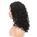 SHIYID Lace Front Wig for Women - Medium Deep Wave Black Synthetic Hair Wig | Best Quality & Fast International Shipping - Buy Online on GoSupps.com