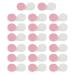 Bonarty 20pcs L/R Marked Mini Contact Lens Box Travel Lenses - Pink as described