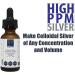Colloidal Nano Silver Solution Concentrate 10000ppm - 1 oz | Protein & Chemical Free Dilute to 8 Gallons of 10ppm Pure Silver | Ship Internationally - Buy Online on GoSupps.com