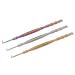 Sonew Stainless Steel Bamboo Shape Double Ended Lash Perm Lift Brush Tools for Perming Lashes Daily Mascara Brushing and Lash Combing