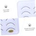 FOMIYES 10Pairs Fake eyelashes Natural Fake Lash dramatic eyelashes carnival makeup supplies masquerade makeup accessories Fake Lashes artificial fiber white fluffy Stickers Miss - Buy Online on GoSupps.com