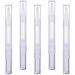 5 pieces 3 ml transparent twist pen Pen empty nail oil pen with brush refillable cosmetic container for lip gloss teeth whitening liquid