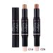 Double-Headed Contour & Highlight Stick Concealer Set - Light Coffee & Pearl White - Buy Online on GoSupps.com