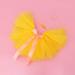 Amosfun Christmas Baby Girl Tutu Skirt and Headband Set - Newborn Photography Outfit for Xmas Party (0-12 Months) - Yellow - Buy Online on GoSupps.com