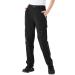 Rdruko Women's Hiking Cargo Pants Water-Resistant Quick Dry UPF 50+ Travel Camping Work Pants Zipper Pockets 01 Black Large
