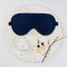 Townssilk 2 Pcs 100% Silk Sleep Mask Set | Adjustable Strap, Comfortable & Super Soft Eye Mask in Black & Navy Blue - Buy Online on GoSupps.com