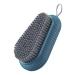 Home Shoes Brushes 1 Piece of Cleaning Brush Multi-Function Brush for Clothes and Shoes Kitchen Decontamination Cleaning Gadgets Household Items Bathroom Tool Brush(Blue)