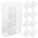 SEWACC 1 box wrap plate Handing tools Embroidery coils embroidery yarn organizer tooth flap coil board embroidery yarn board thread organizer yarn coils embroidery accessories plastic Number